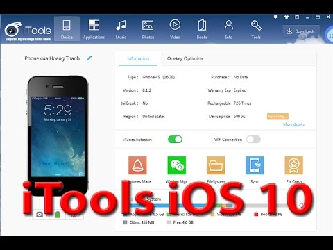 iTools v3.3.7.7 support IOS10 - Unlock iCloud activation ...